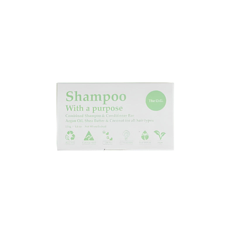 SHAMPOO WITH A PURPOSE Shampoo & Conditioner Bar - Normal Hair