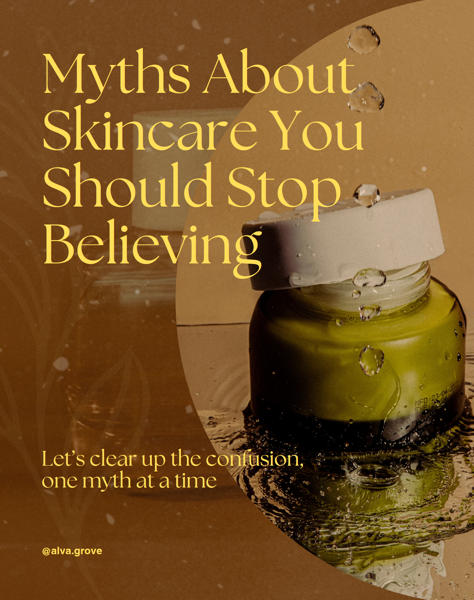 Myths v Truth; The Skincare Edition