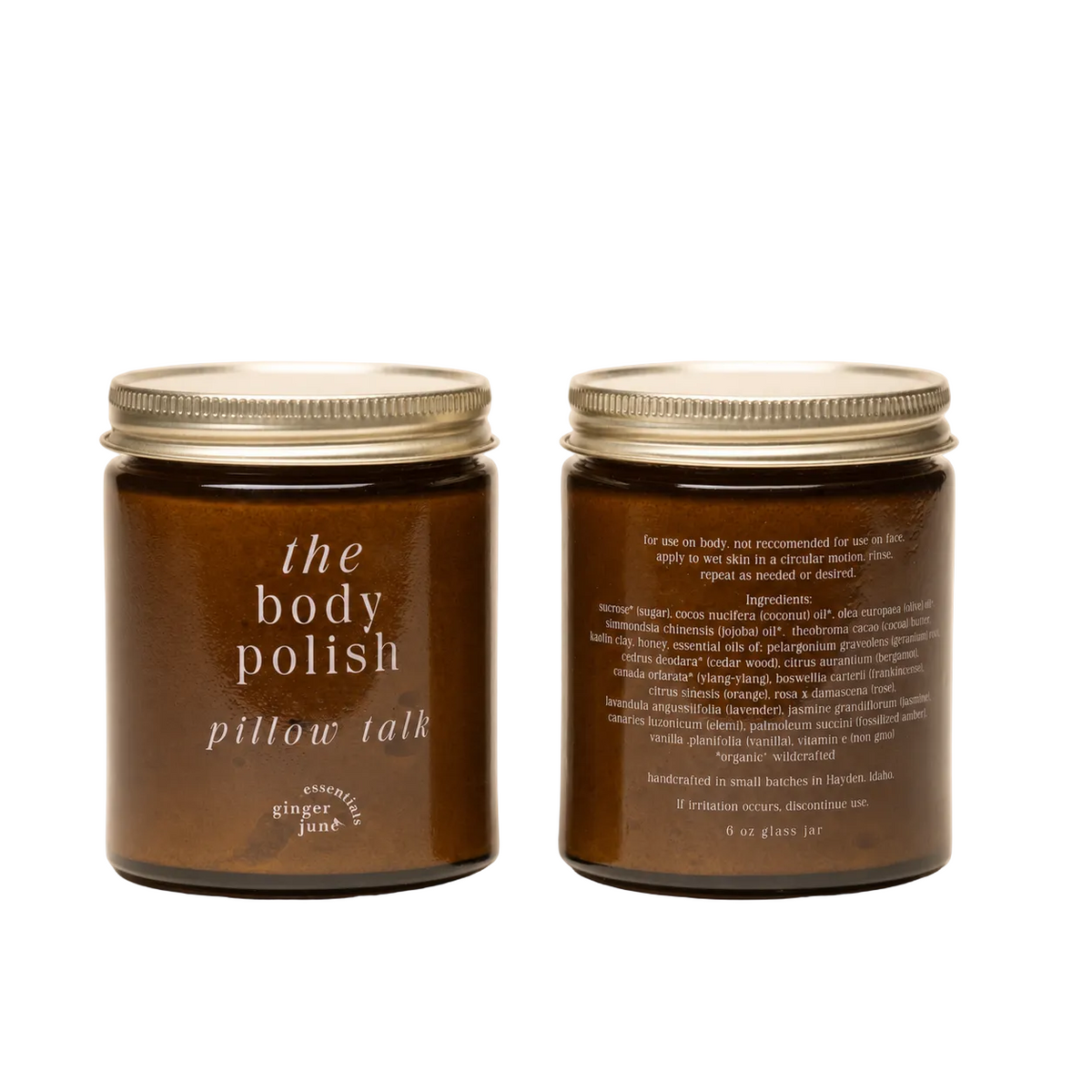 GINGER JUNE CANDLE CO. Body Polish | Pillow Talk