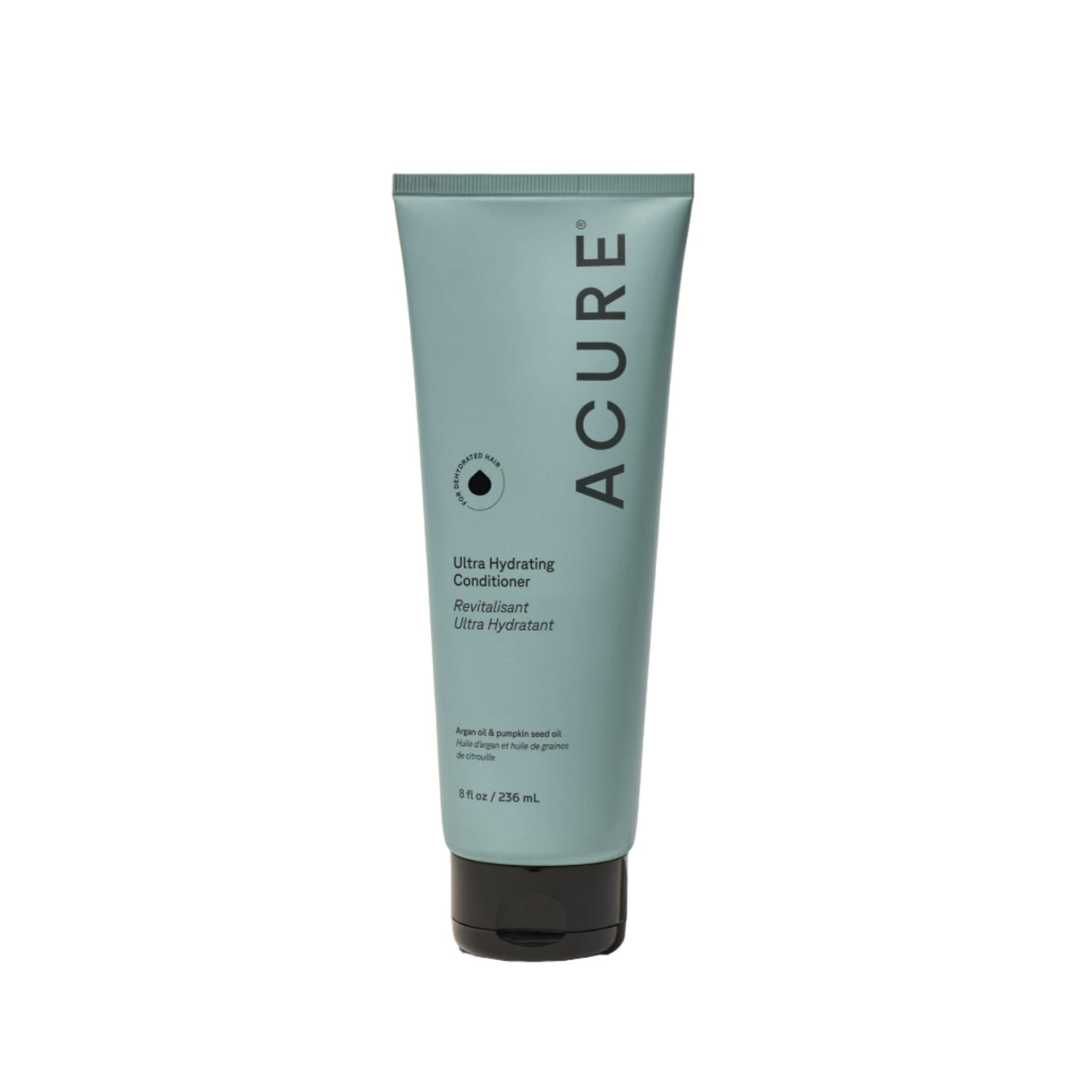 Acure Ultra Hydrating Conditioner tube on a white background