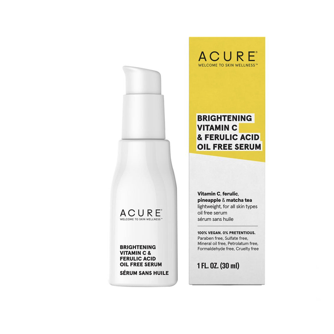 ACURE Brightening Vitamin C & Ferulic Acid Serum
