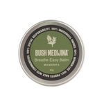 Bush Medijina Breathe Easy Balm container on a white background