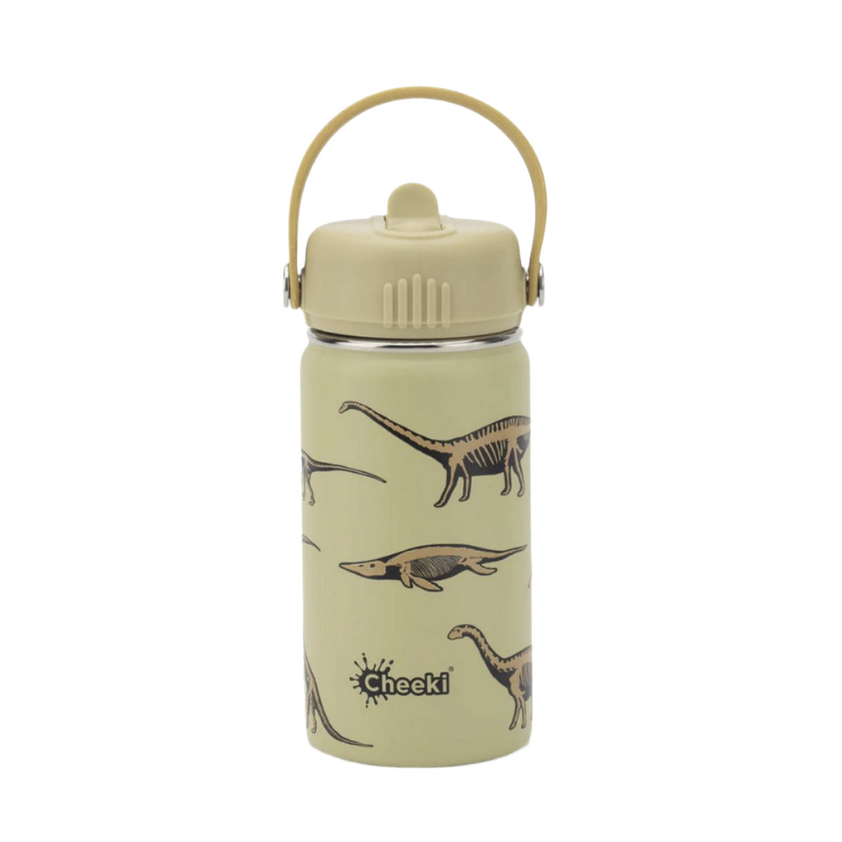 CHEEKI Insulated Kids Bottle - Dinosaur