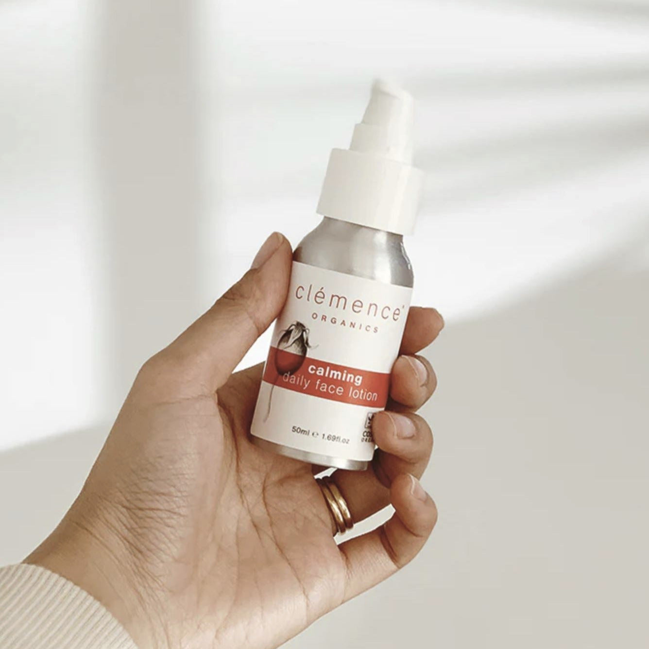 CLÉMENCE ORGANICS Calming Daily Face Lotion