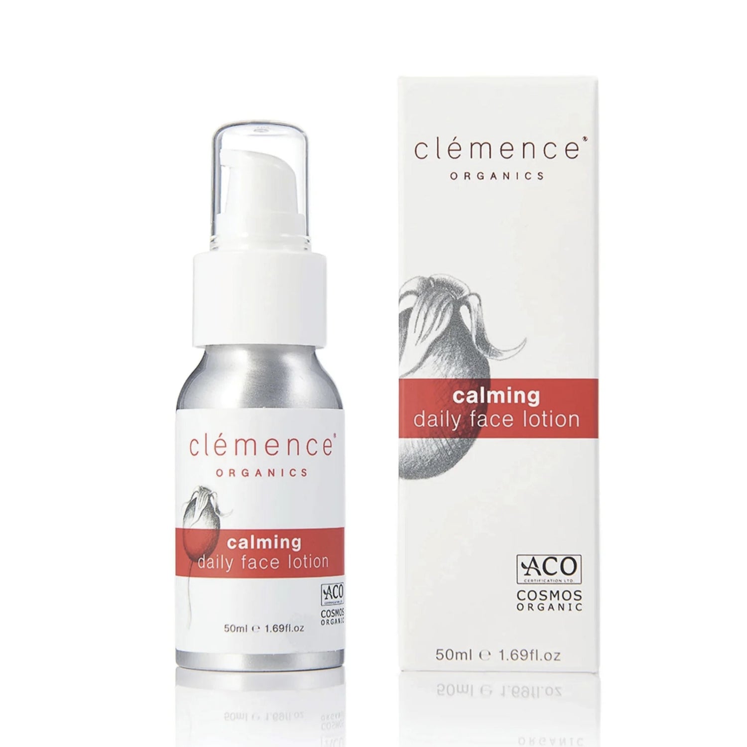 CLÉMENCE ORGANICS Calming Daily Face Lotion
