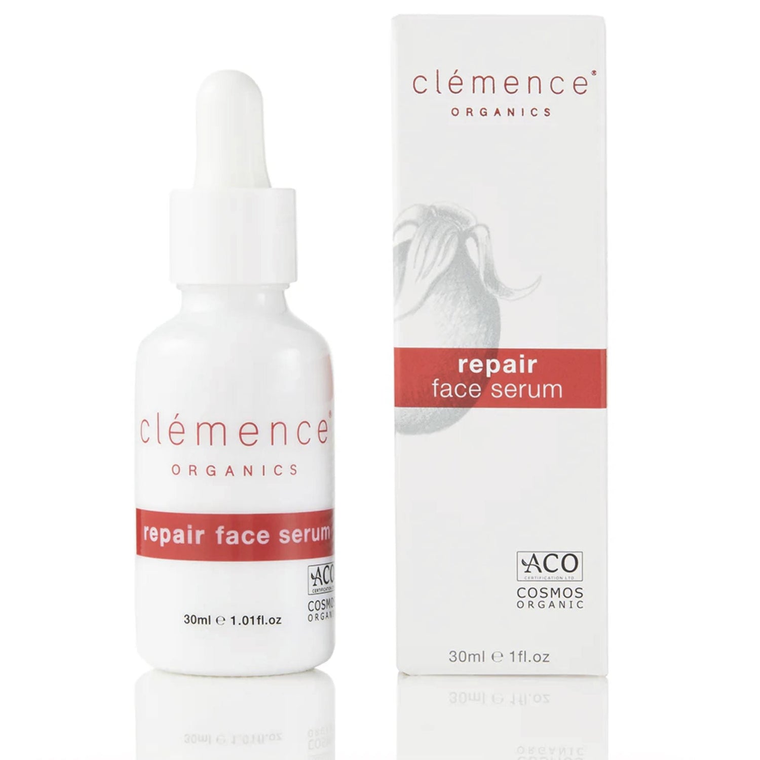 CLÉMENCE ORGANICS Repair Face Serum