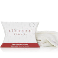 CLÉMENCE ORGANICS Luxurious Organic Face Cloth