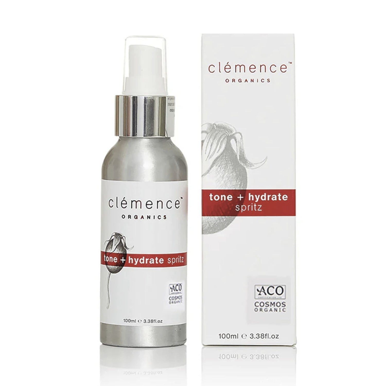 CLÉMENCE ORGANICS Tone + Hydrate Spritz
