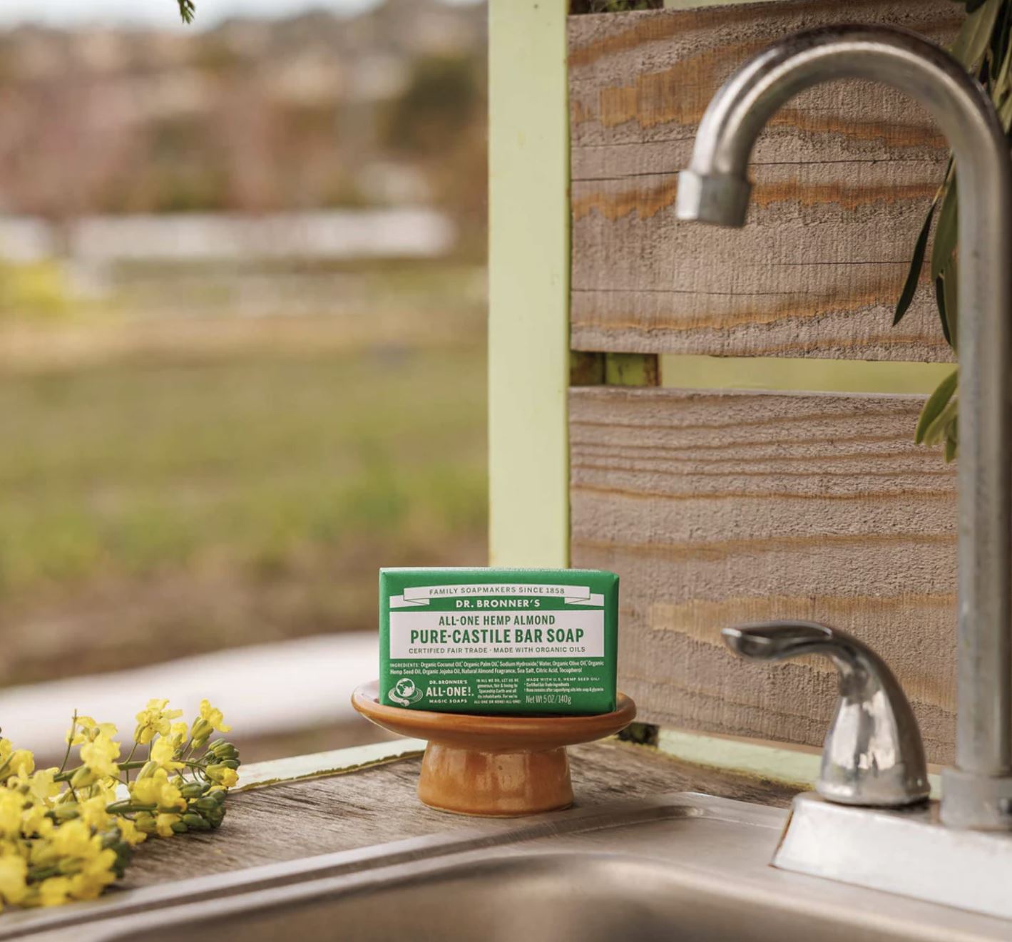 DR. BRONNER'S Pure-Castile Bar Soap - Almond