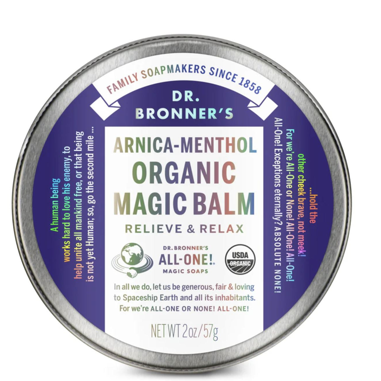 DR. BRONNER'S Arnica-Menthol Organic Magic Balm