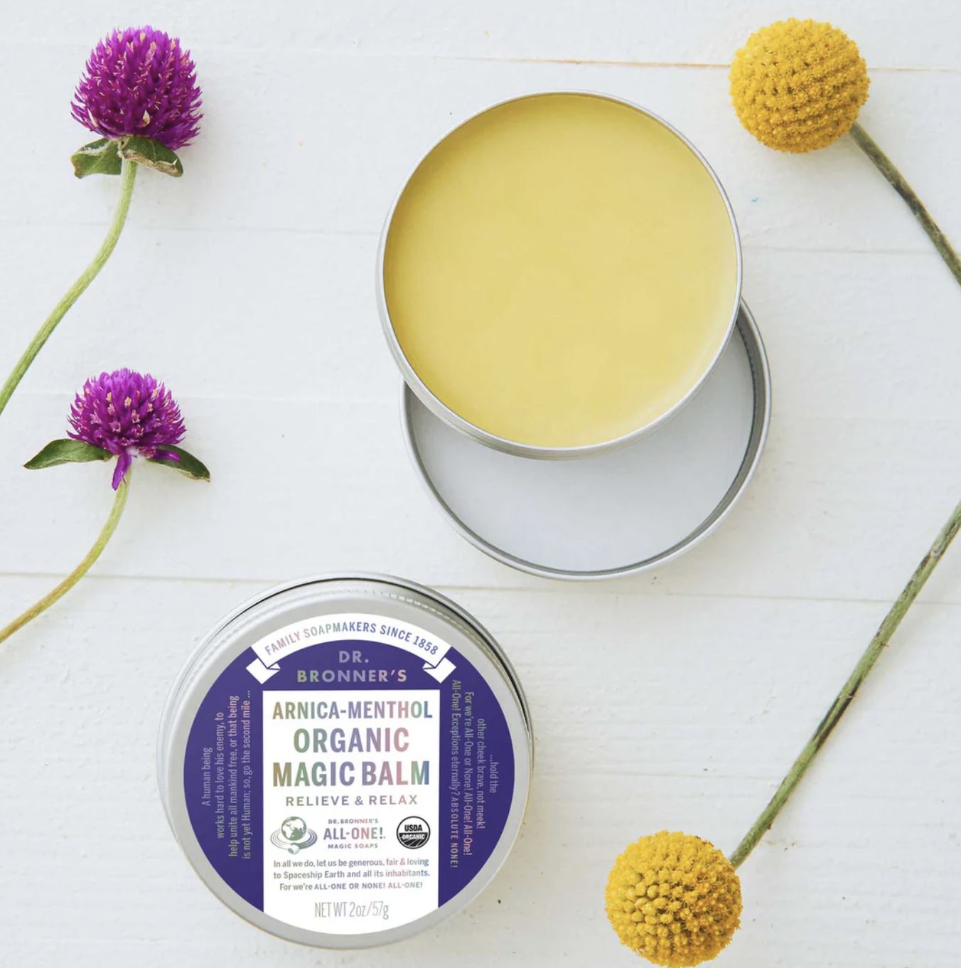 DR. BRONNER'S Arnica-Menthol Organic Magic Balm