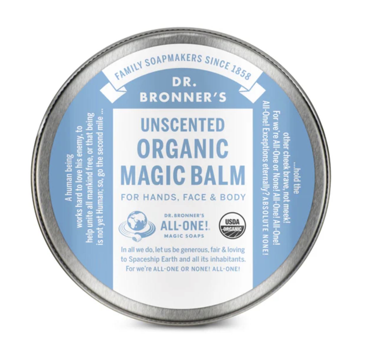 DR. BRONNER'S Unscented Organic Magic Balm