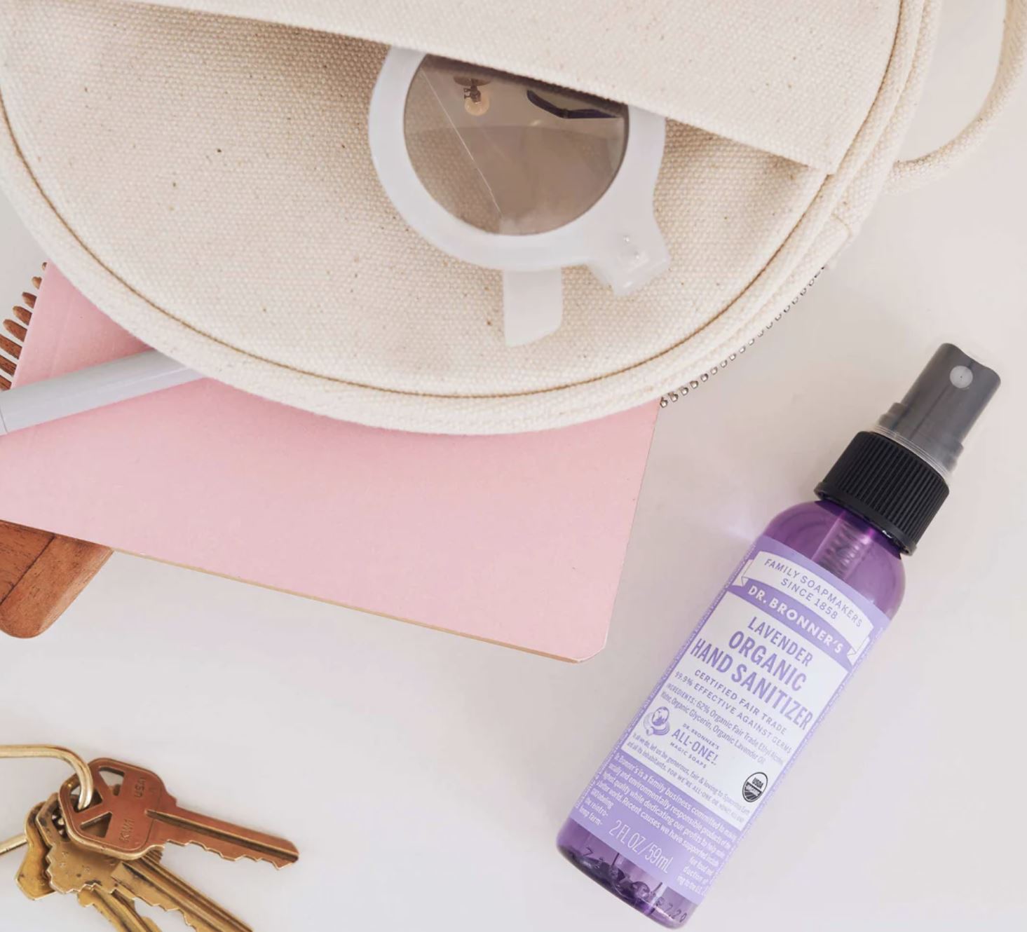 DR. BRONNER'S Organic Hand Sanitiser - Lavender