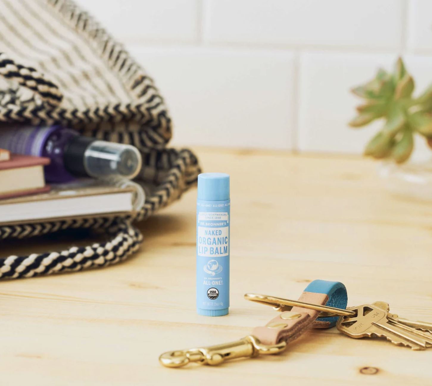 DR. BRONNER'S Organic Lip Balm - Naked/Unscented