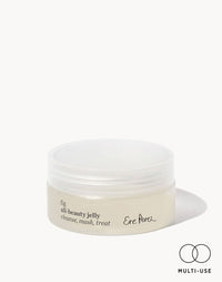 Jar of Ere Perez fig all-beauty jelly on a white background