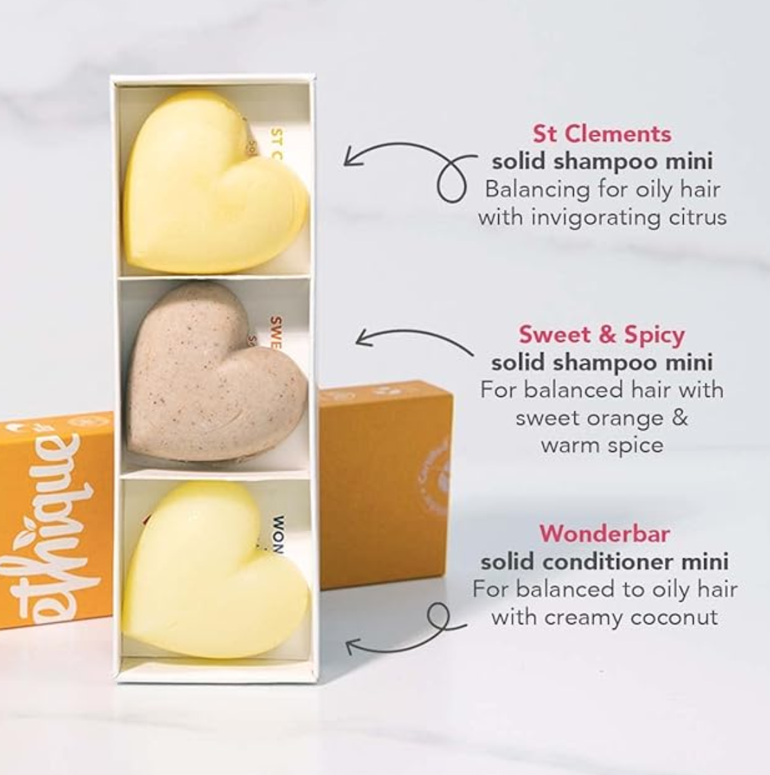 ETHIQUE Discovery Minis 3 Pack | Oily Hair