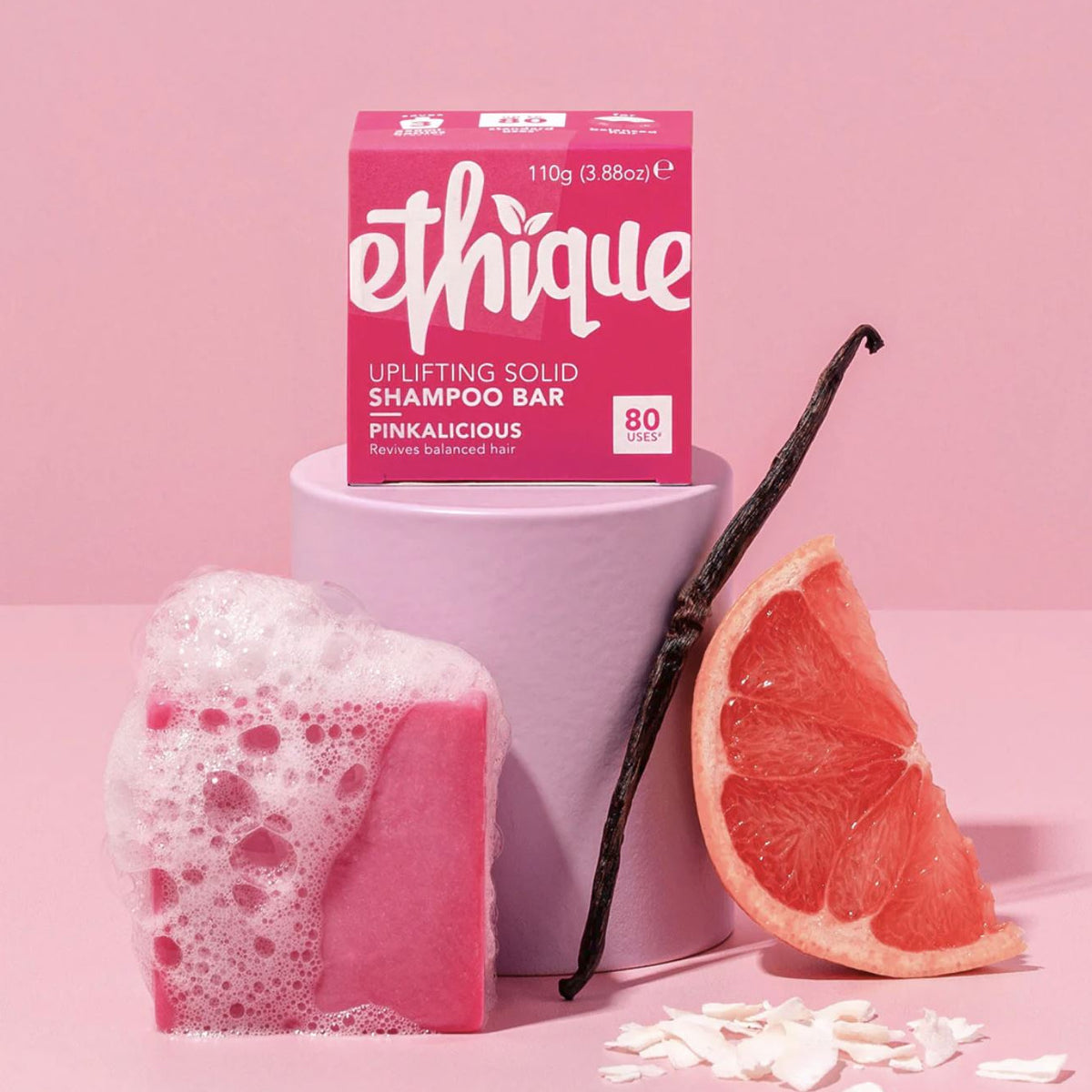 ETHIQUE Solid Shampoo Bar | Pinkalicious