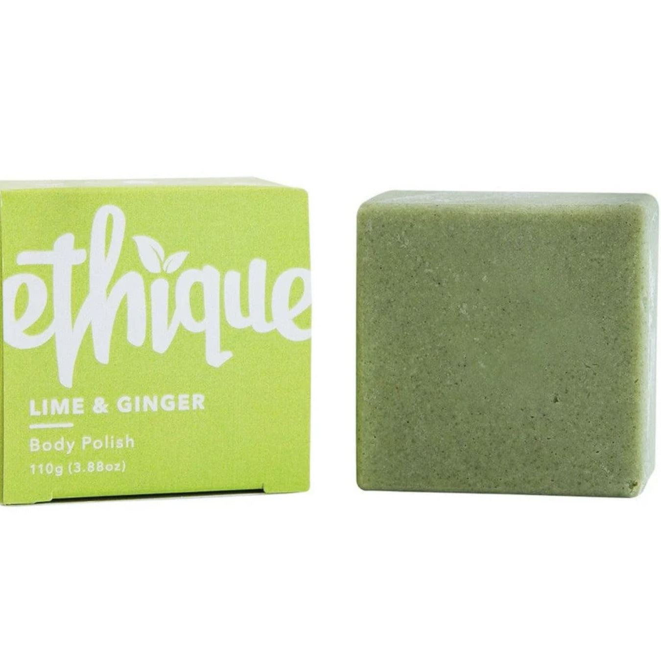 ETHIQUE Solid Body Polish Bar Lime & Ginger