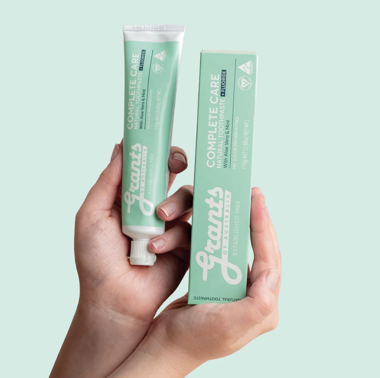 GRANTS Complete Care with Fluoride Natural Toothpaste