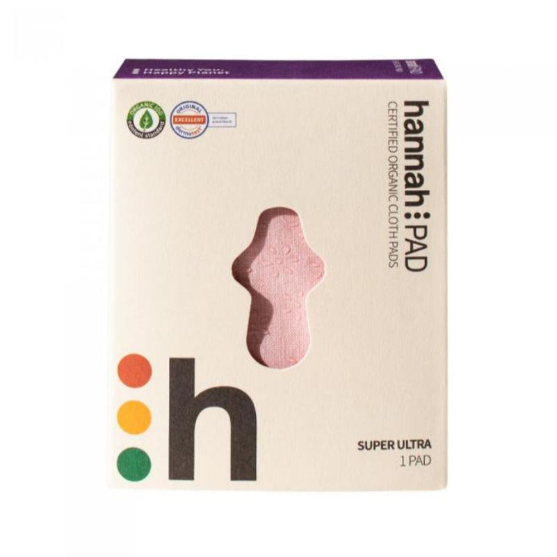 HANNAH:PAD Organic Reusable Pad - Super Ultra (42cm)