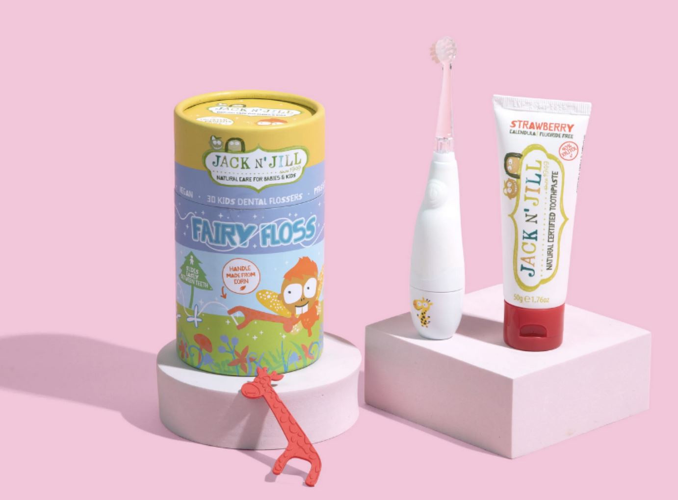 JACK N JILL Kids Toothbrushes - Extra Soft