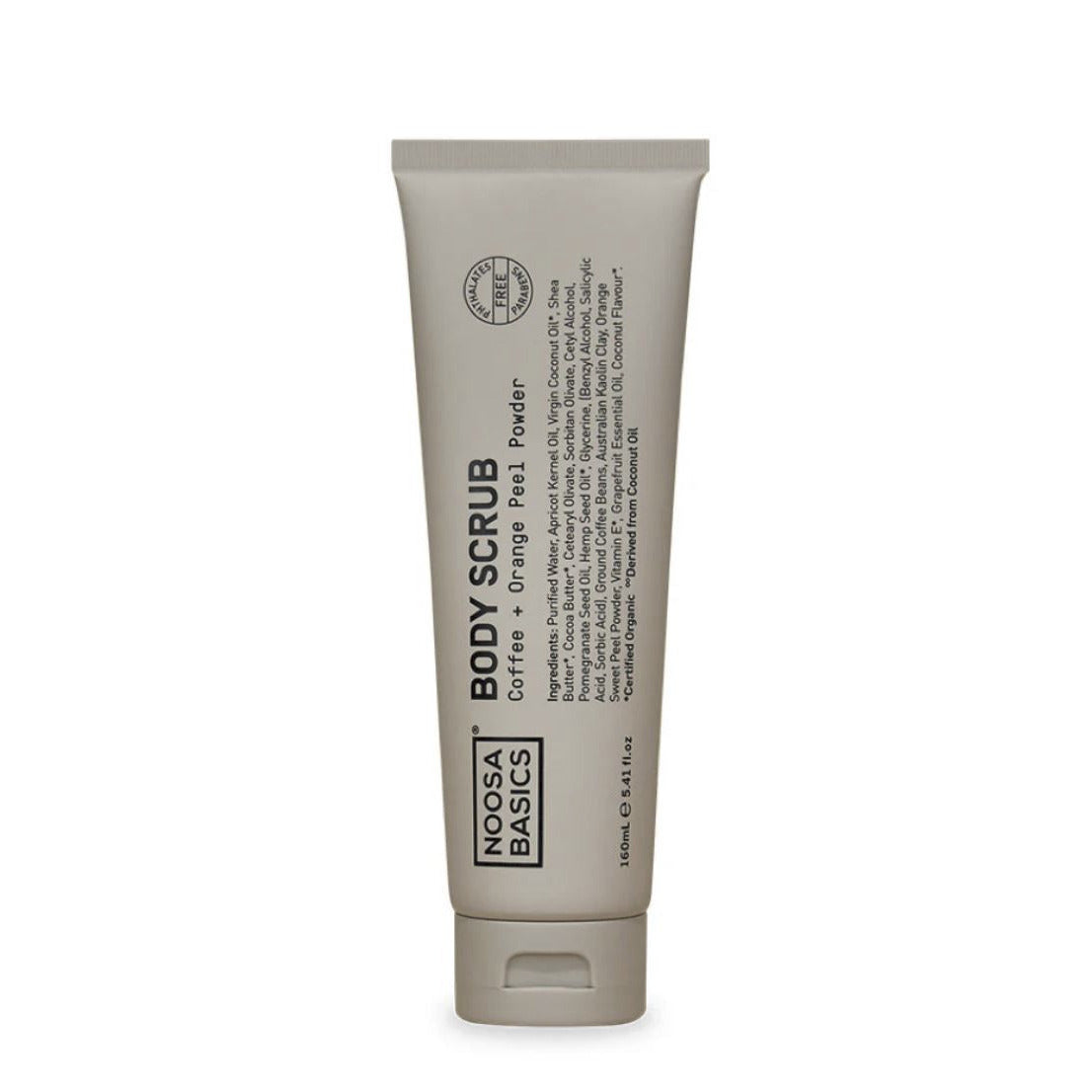 NOOSA BASICS Body Scrub Coffee + Orange Peel Powder