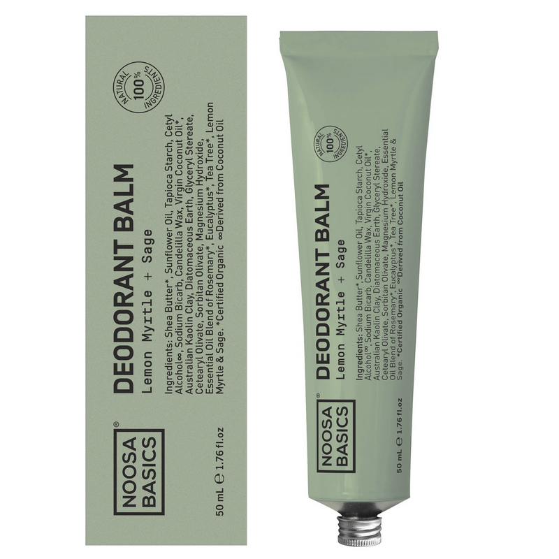 NOOSA BASICS Deodorant Balm | Lemon Myrtle + White Sage