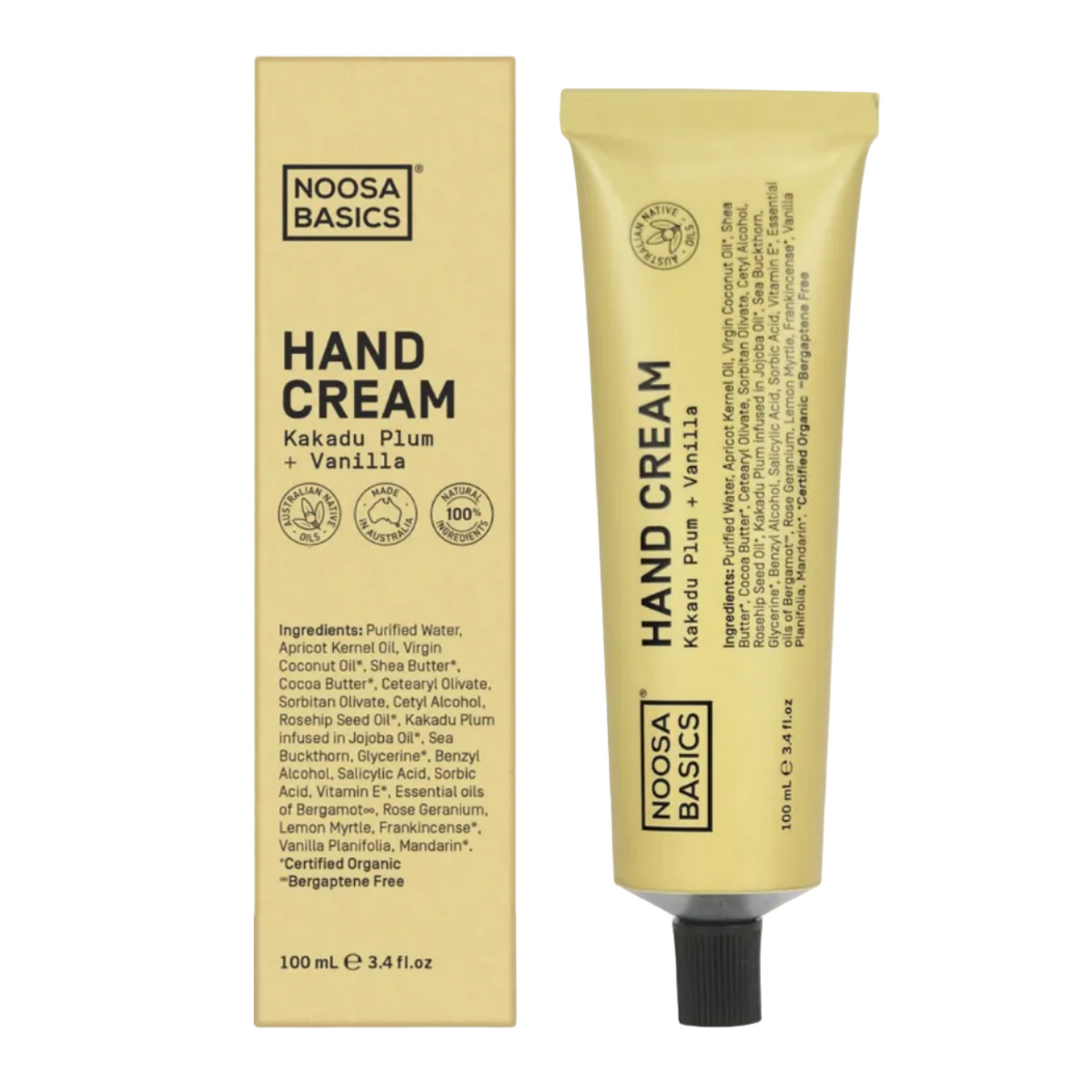 NOOSA BASICS Hand Cream | Kakadu Plum + Vanilla