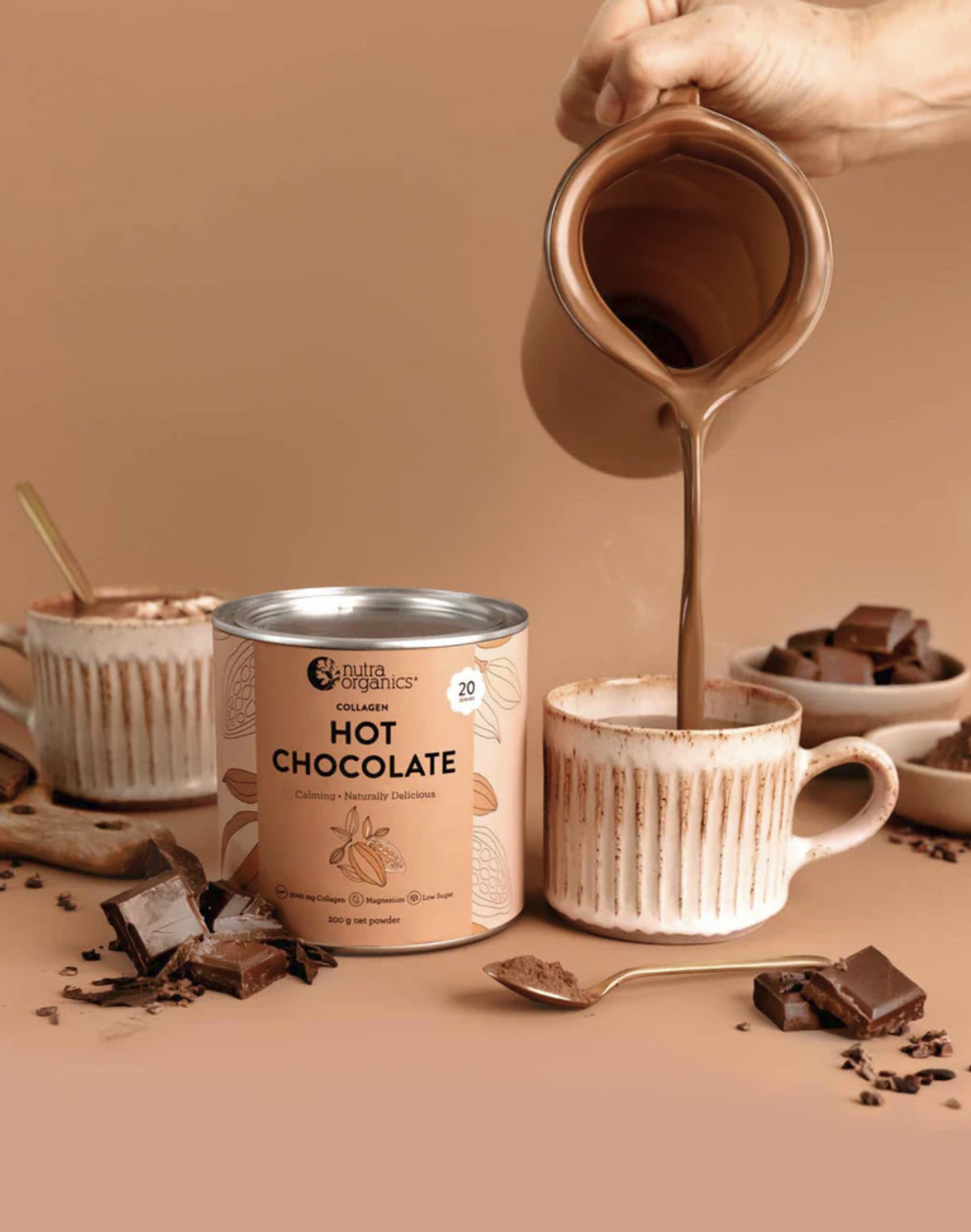 NUTRA NATURALS Collagen Hot Chocolate