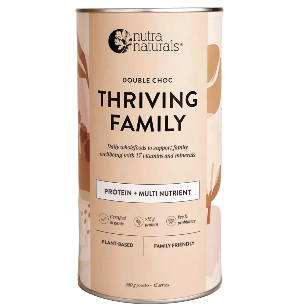 NUTRA NATURALS Thriving Family | Double Choc