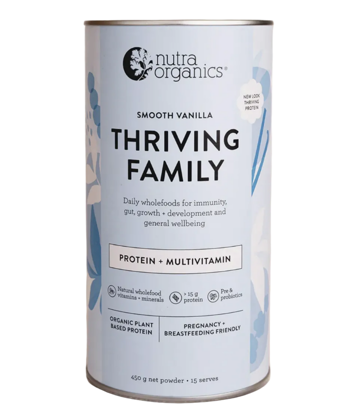 NUTRA NATURALS Thriving Family | Smooth Vanilla