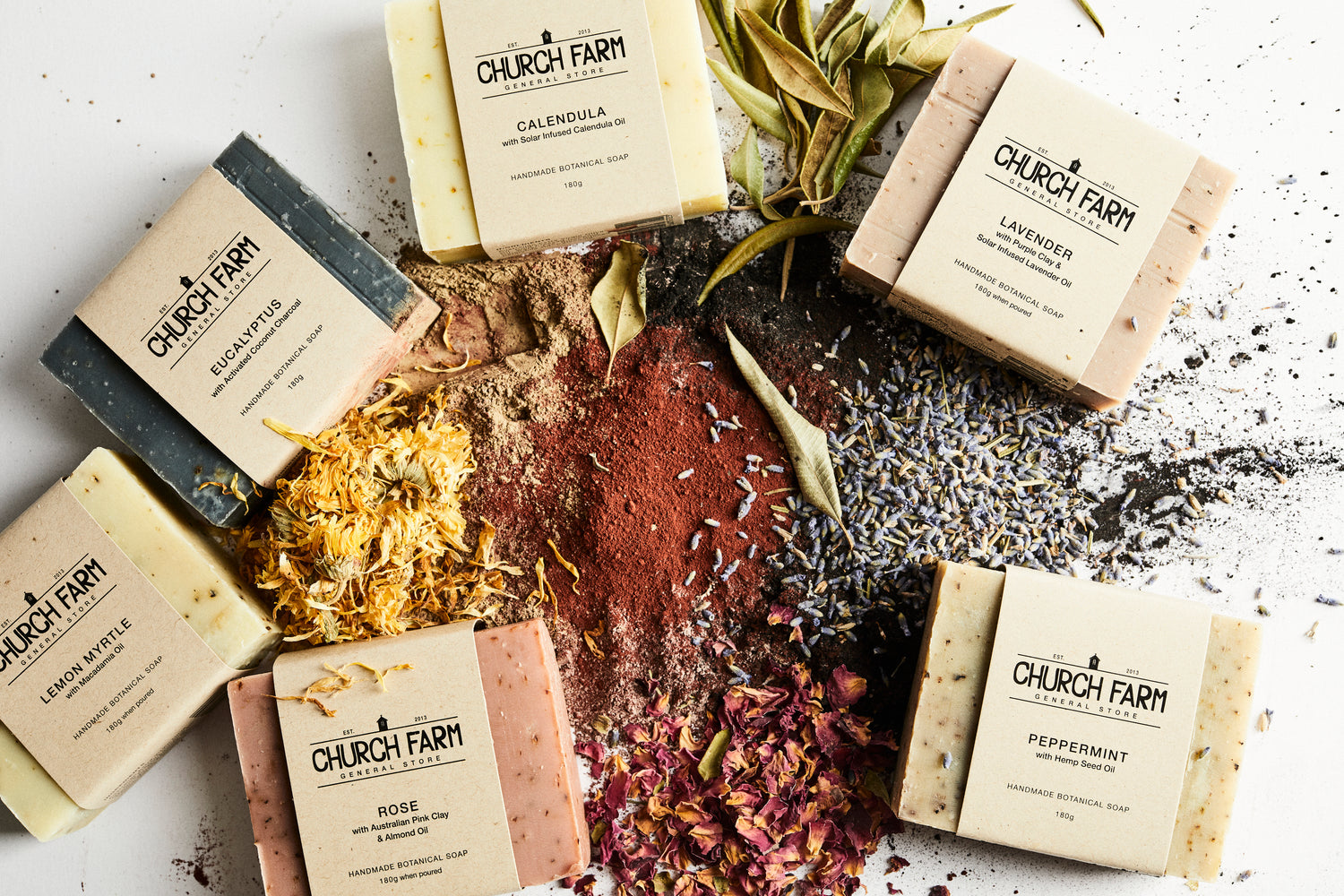 CHURCH FARM - Botanical Bars Gift Box