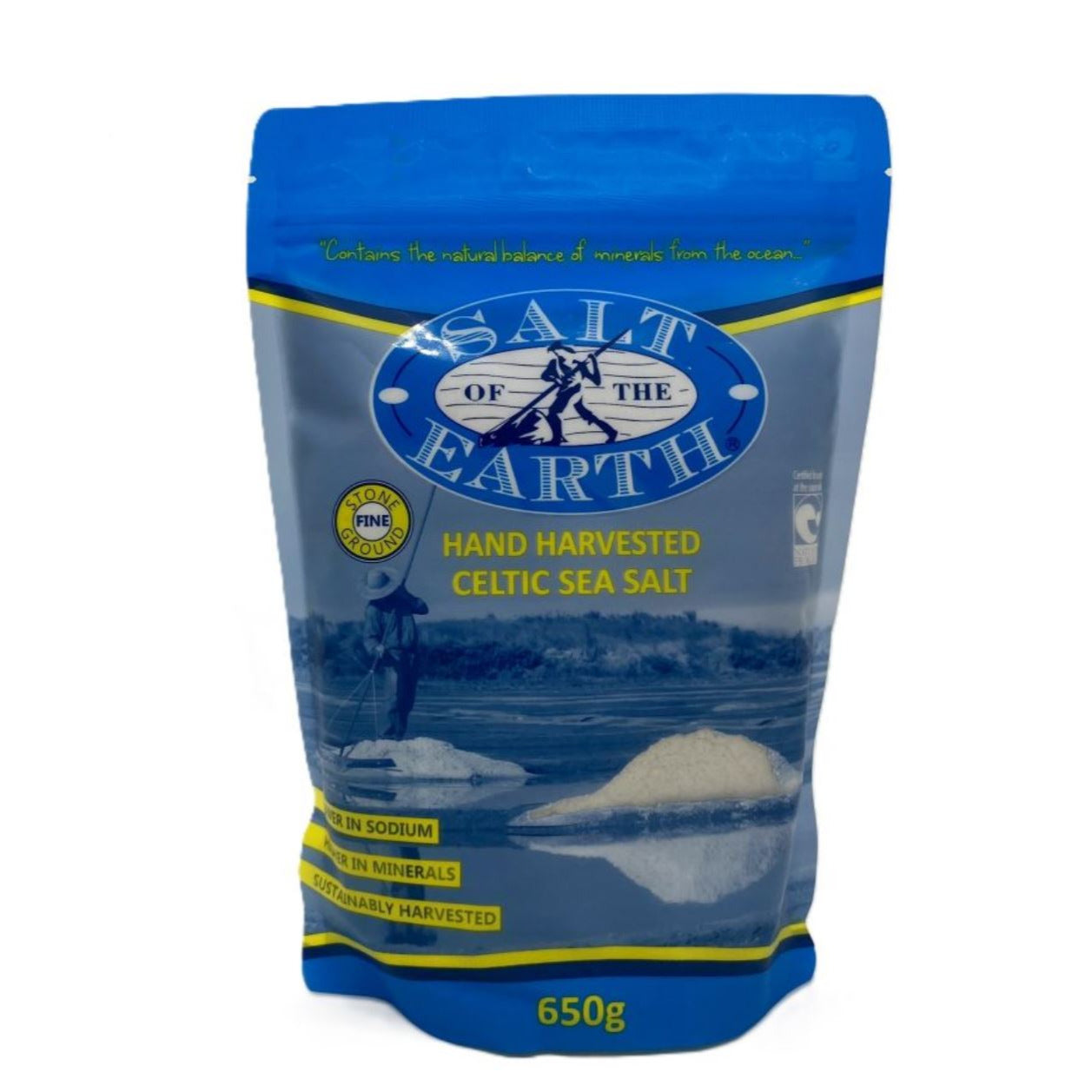 SALT OF THE EARTH - Celtic Sea Salt Stone Ground