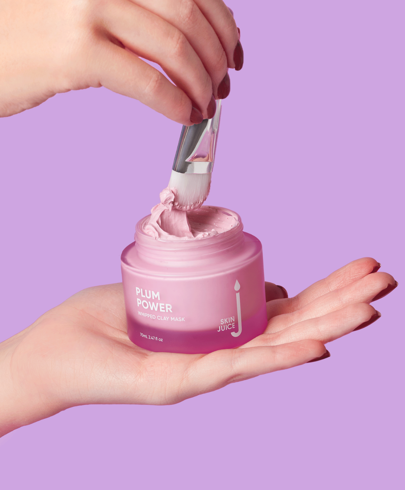 SKIN JUICE Whipped Clay Mask | Plum Power