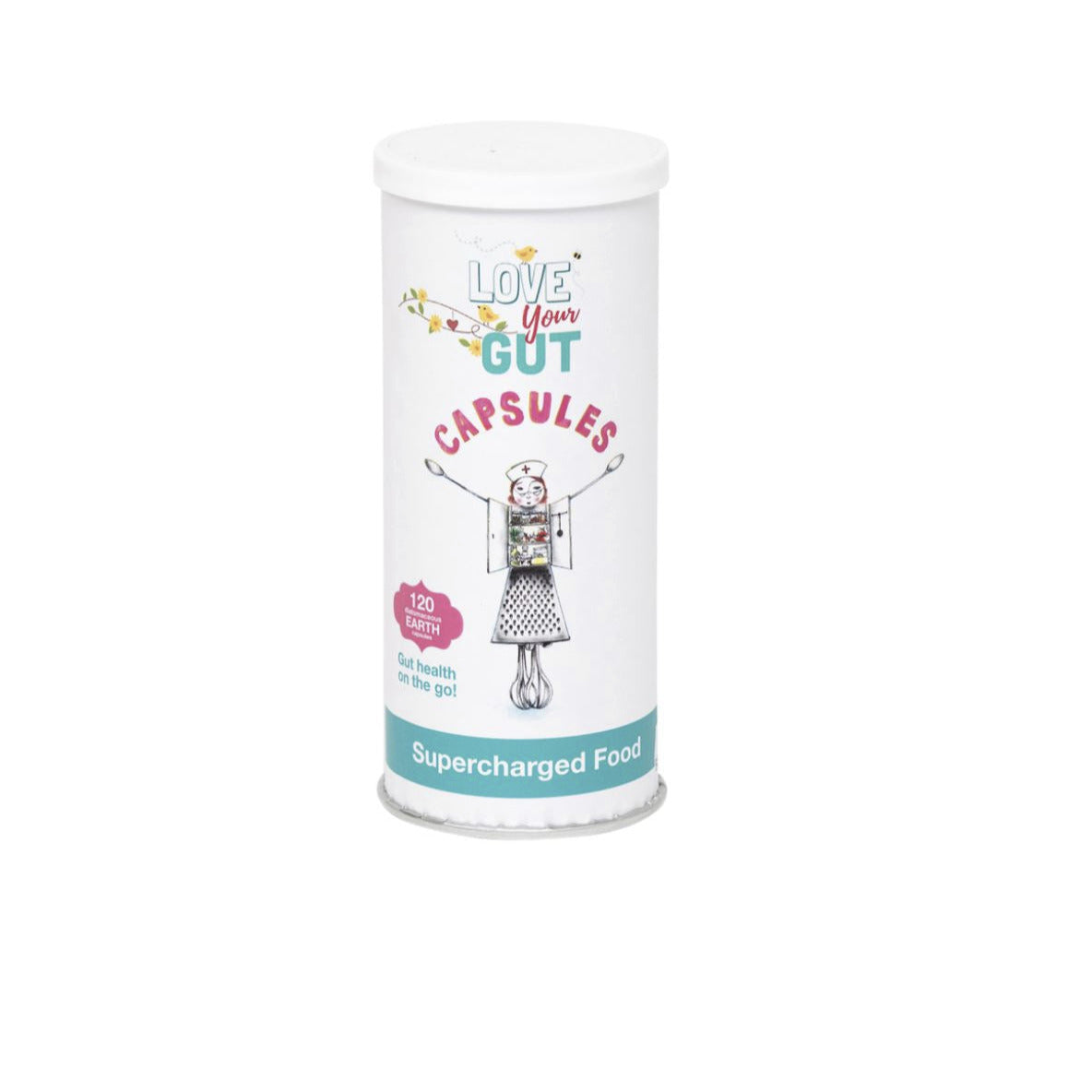 SUPERCHARGED FOOD Love Your Gut Capsules
