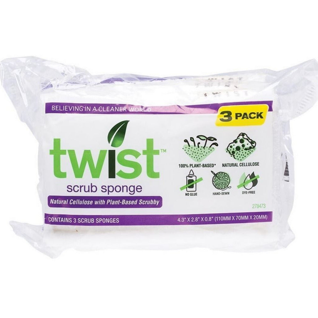 TWIST Scrub Sponge (3pk)