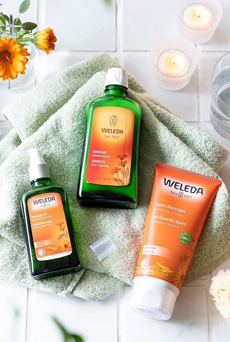 WELEDA Energising Shower Gel | Arnica