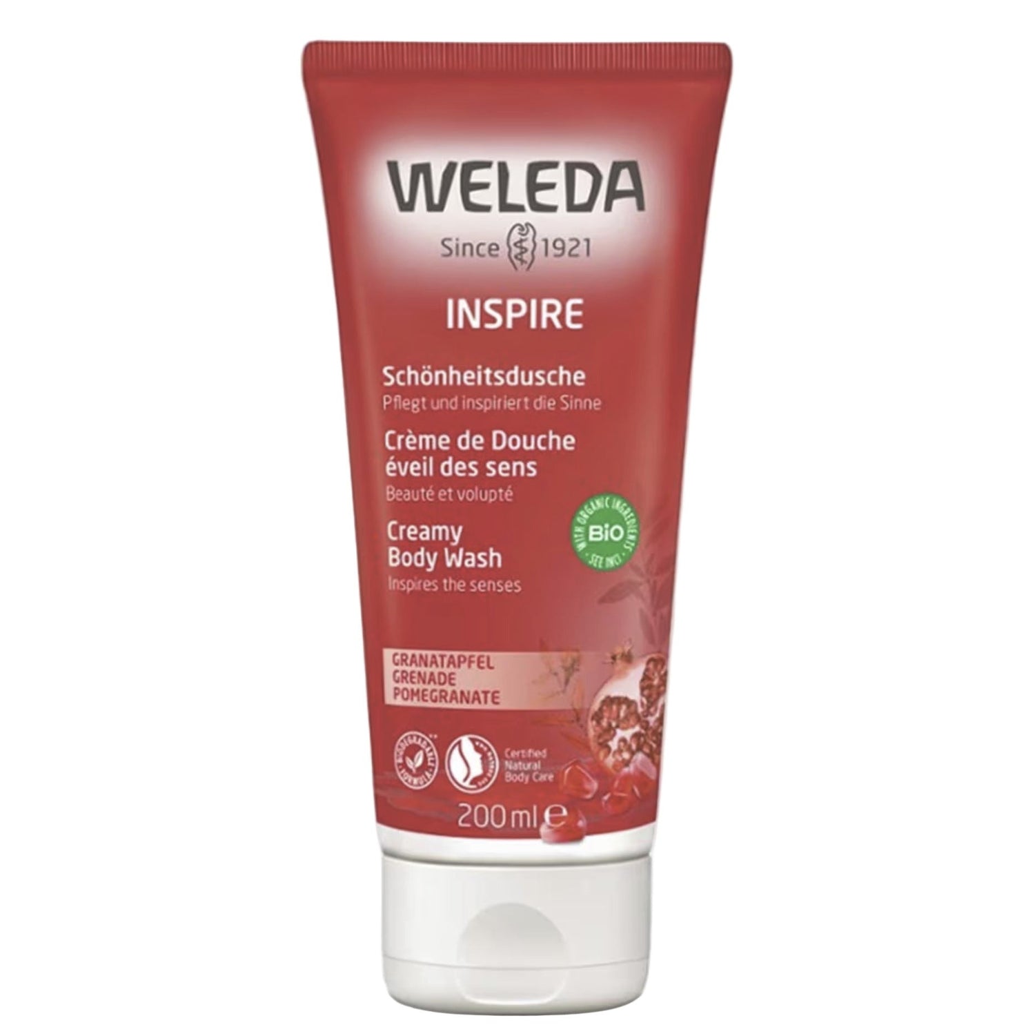 WELEDA Creamy Body Wash Pomegranate