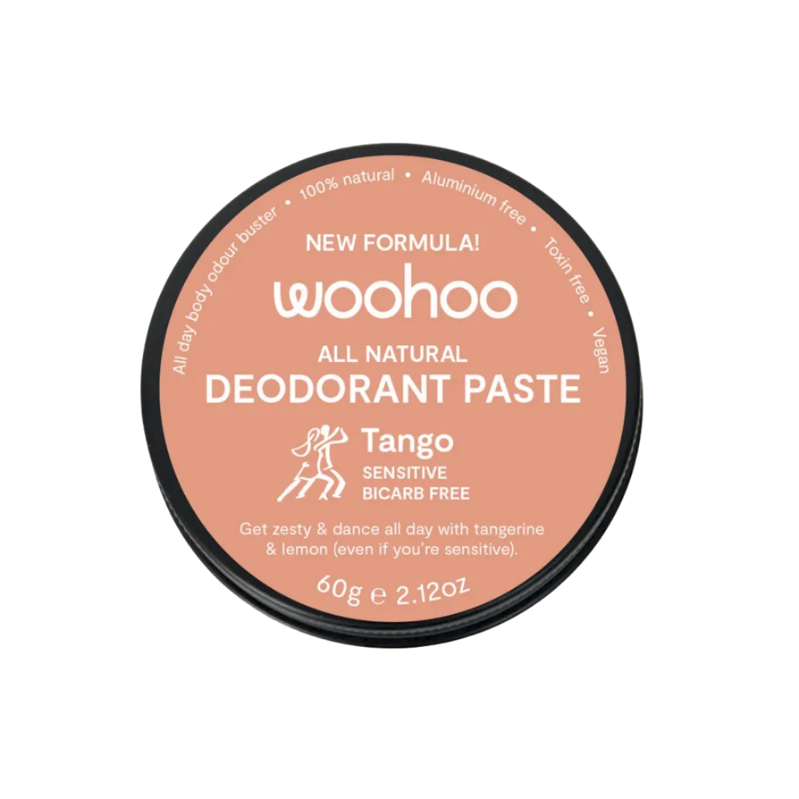 WOOHOO Natural Deodorant Paste | Tango