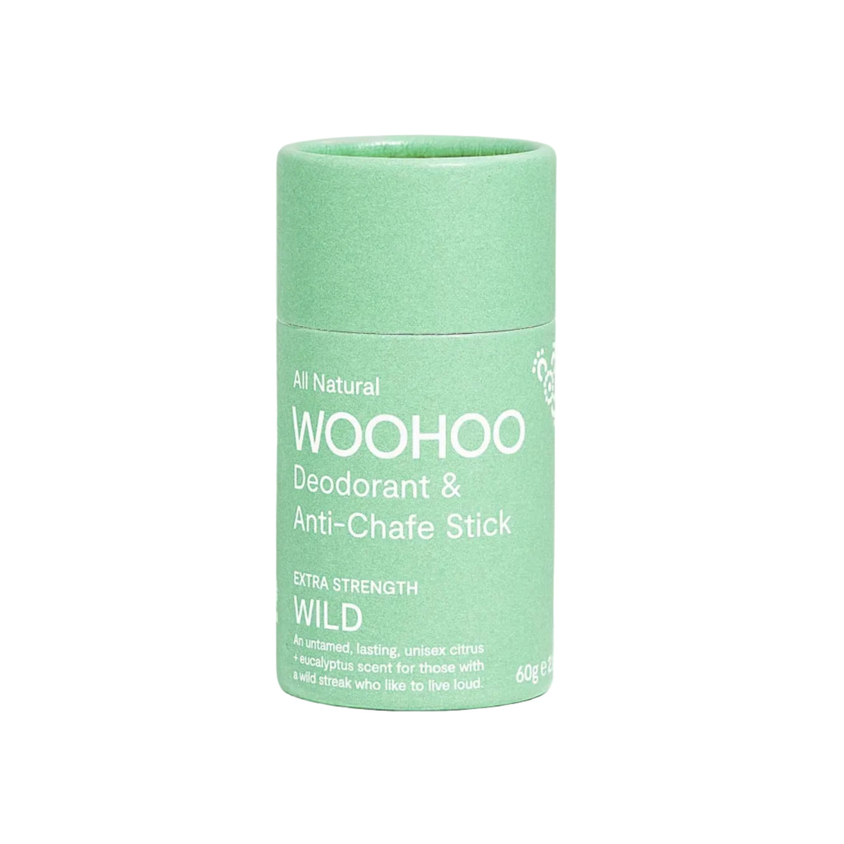 WOOHOO Deodorant & Anti-Chafe Stick | Wild