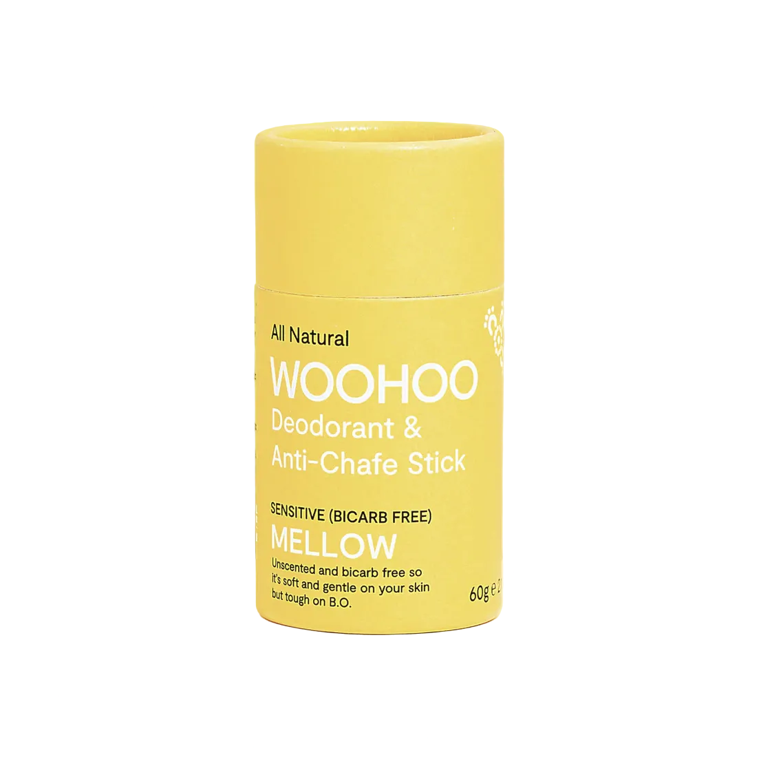 WOOHOO Deodorant & Anti-Chafe Stick | Mellow