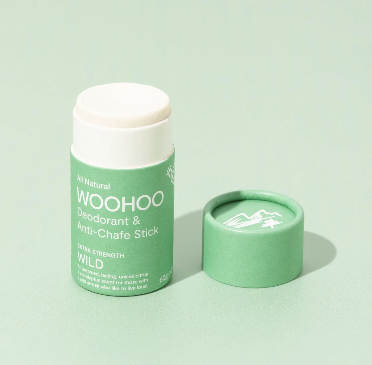 WOOHOO Deodorant & Anti-Chafe Stick | Wild
