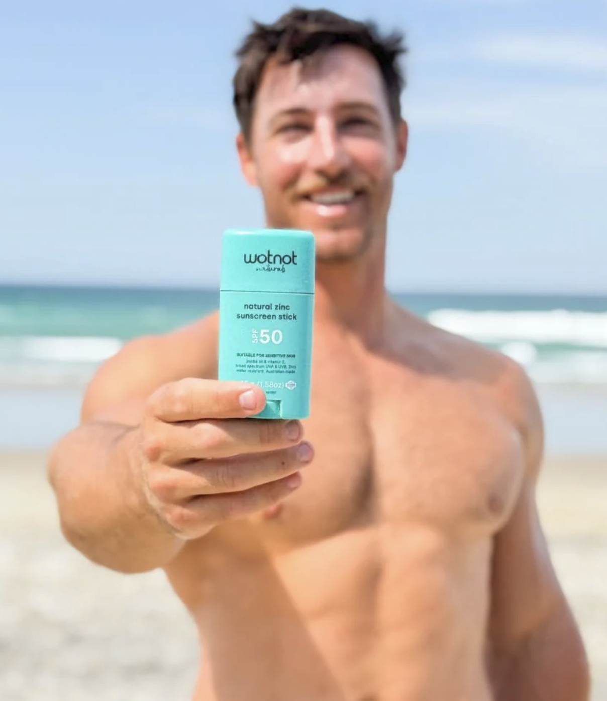 WOTNOT Natural Zinc Sunscreen Stick | SPF50