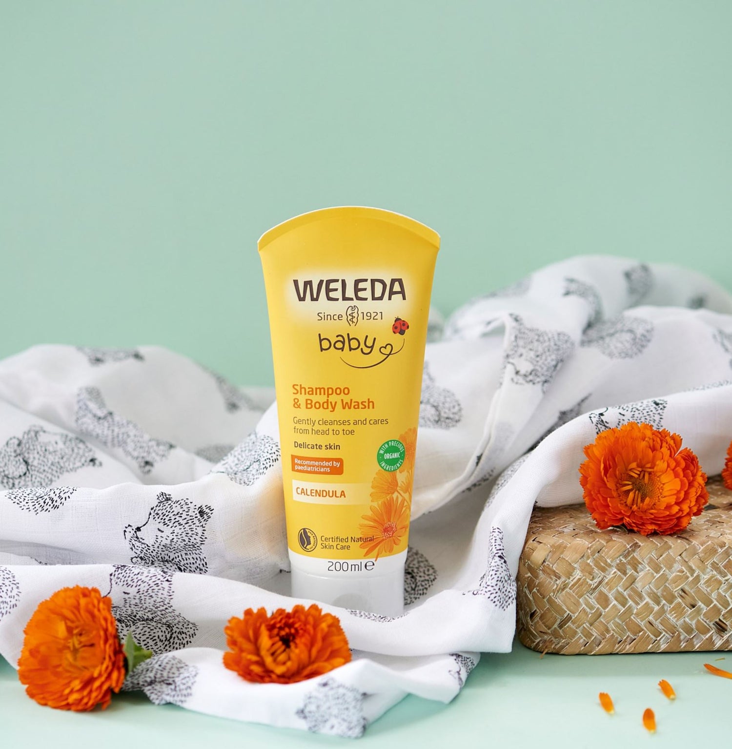 WELEDA Calendula Baby Shampoo & Body Wash
