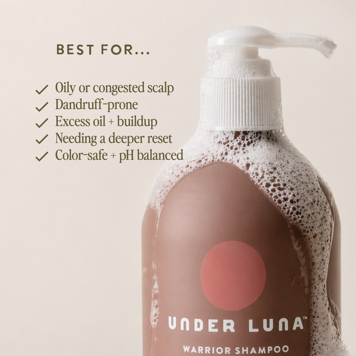 UNDER LUNA Shampoo | Warrior Oily Scalp
