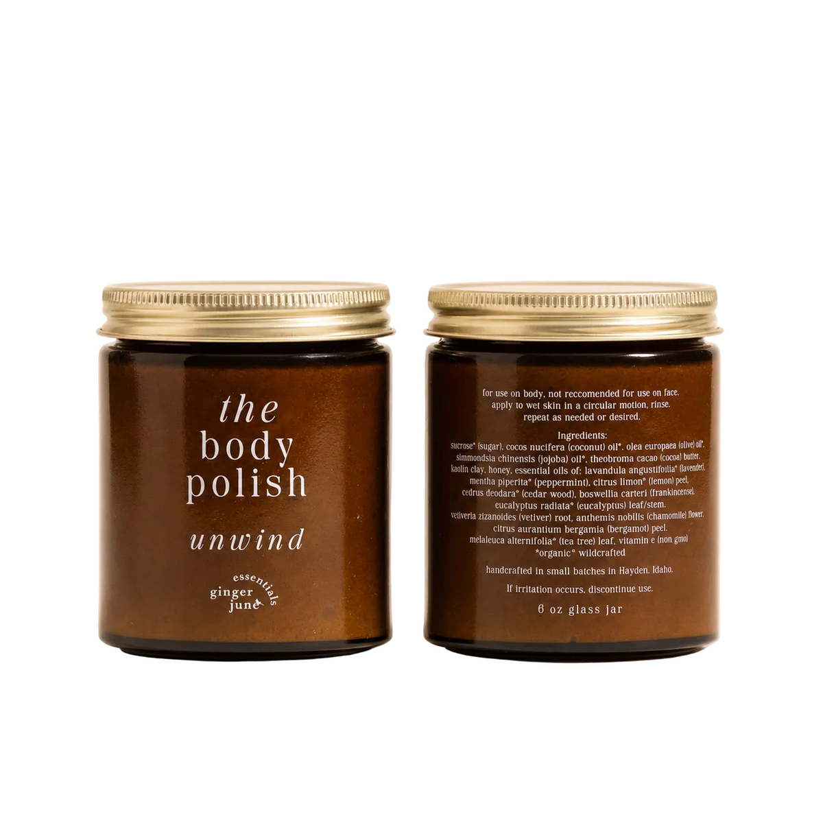 GINGER JUNE CANDLE CO. Body Polish | Unwind
