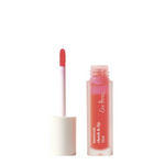 Lip tint with applicator on a white background
