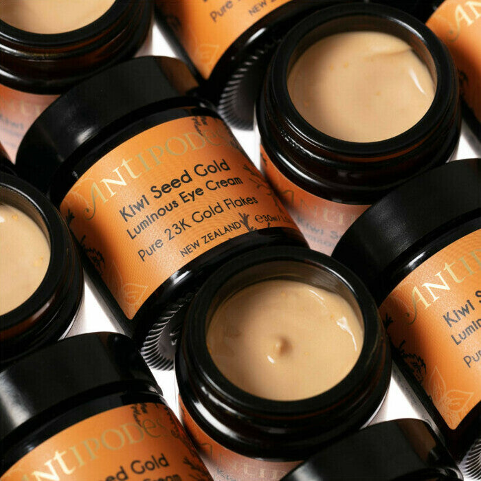 Antipodes Kiwi Seed Gold Luminous Eye Cream - Lavender Living