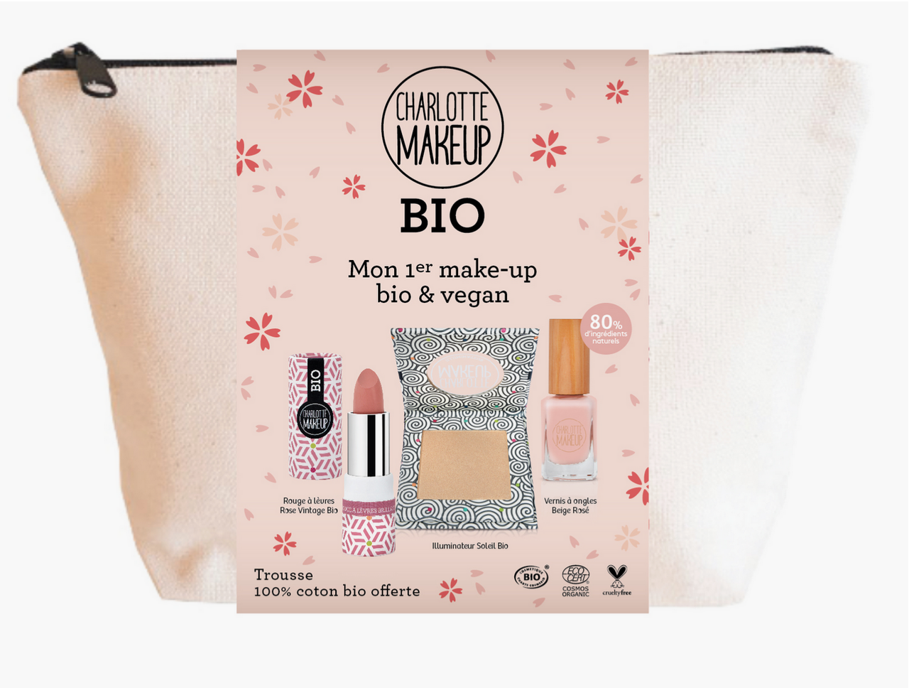 CHARLOTTE BIO My 1st Organic & Vegan Make-up Kit
