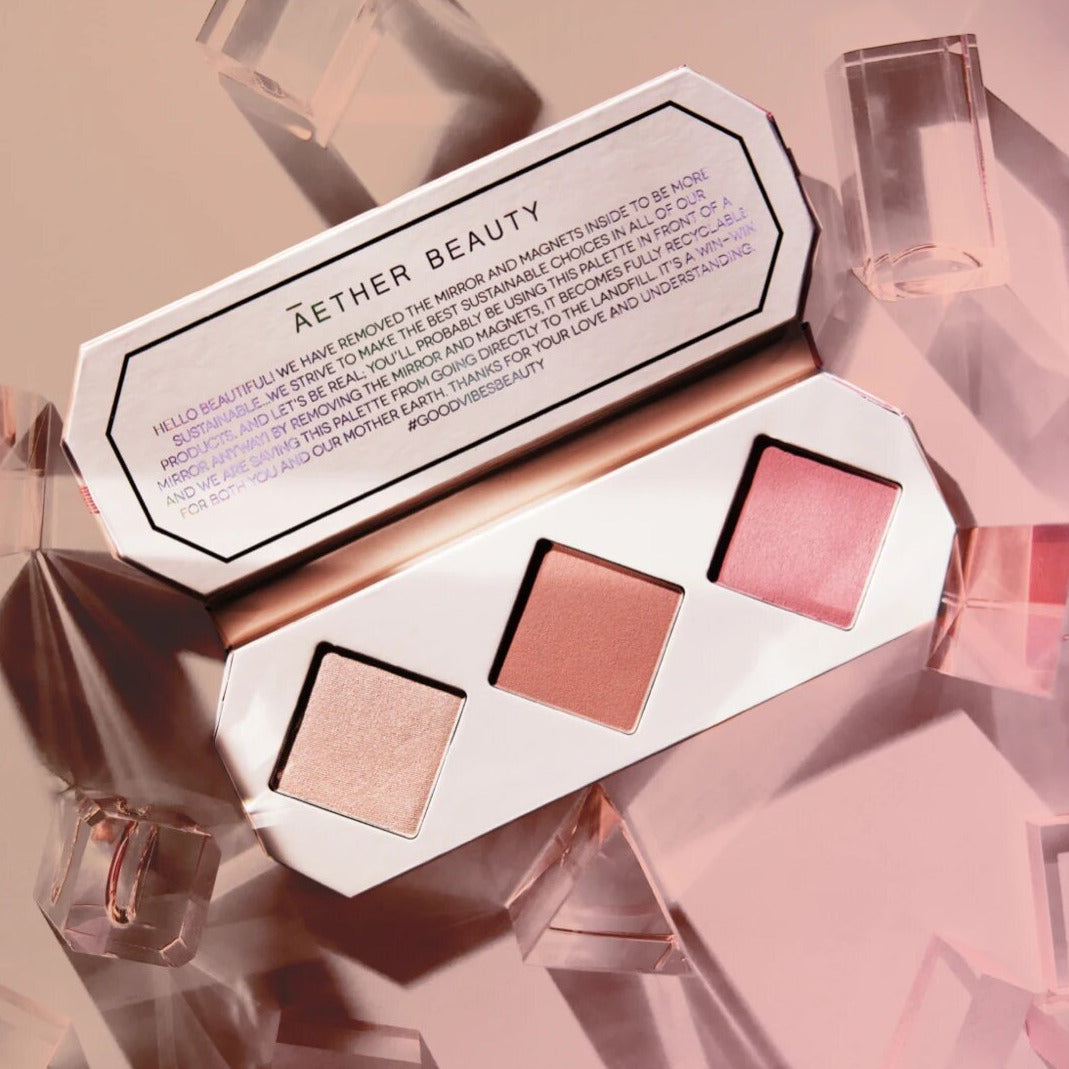 Athr Beauty Cheek Palette Rose Quartz - Lavender Living